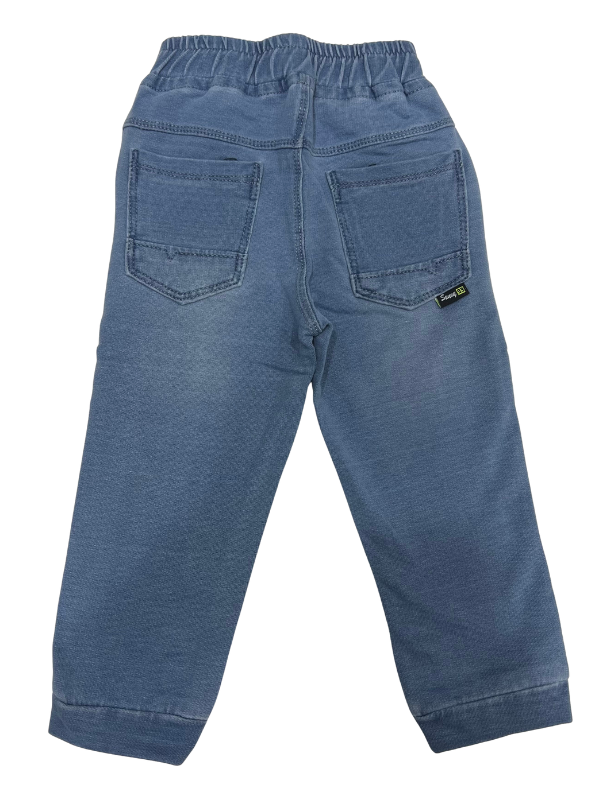 Boys' Stretch Denim Jeans – Mid Wash Blue