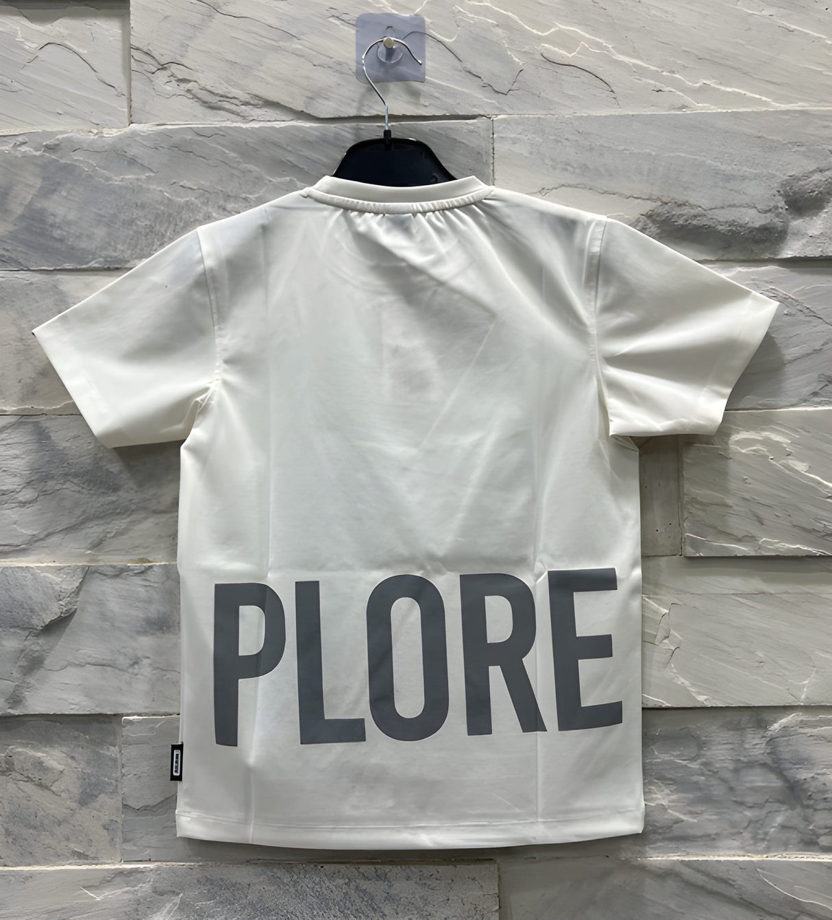 Boys white Printed Cotton Blend Regular T-Shirt