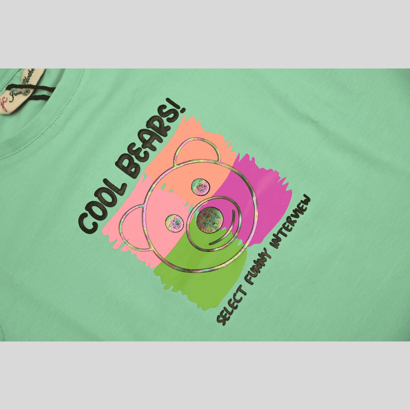 Girls Leisure Half Sleeves Printed Regular Top - Green