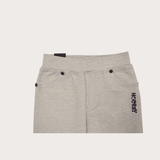 Girls Casual Plain Yoga Pant  - Grey