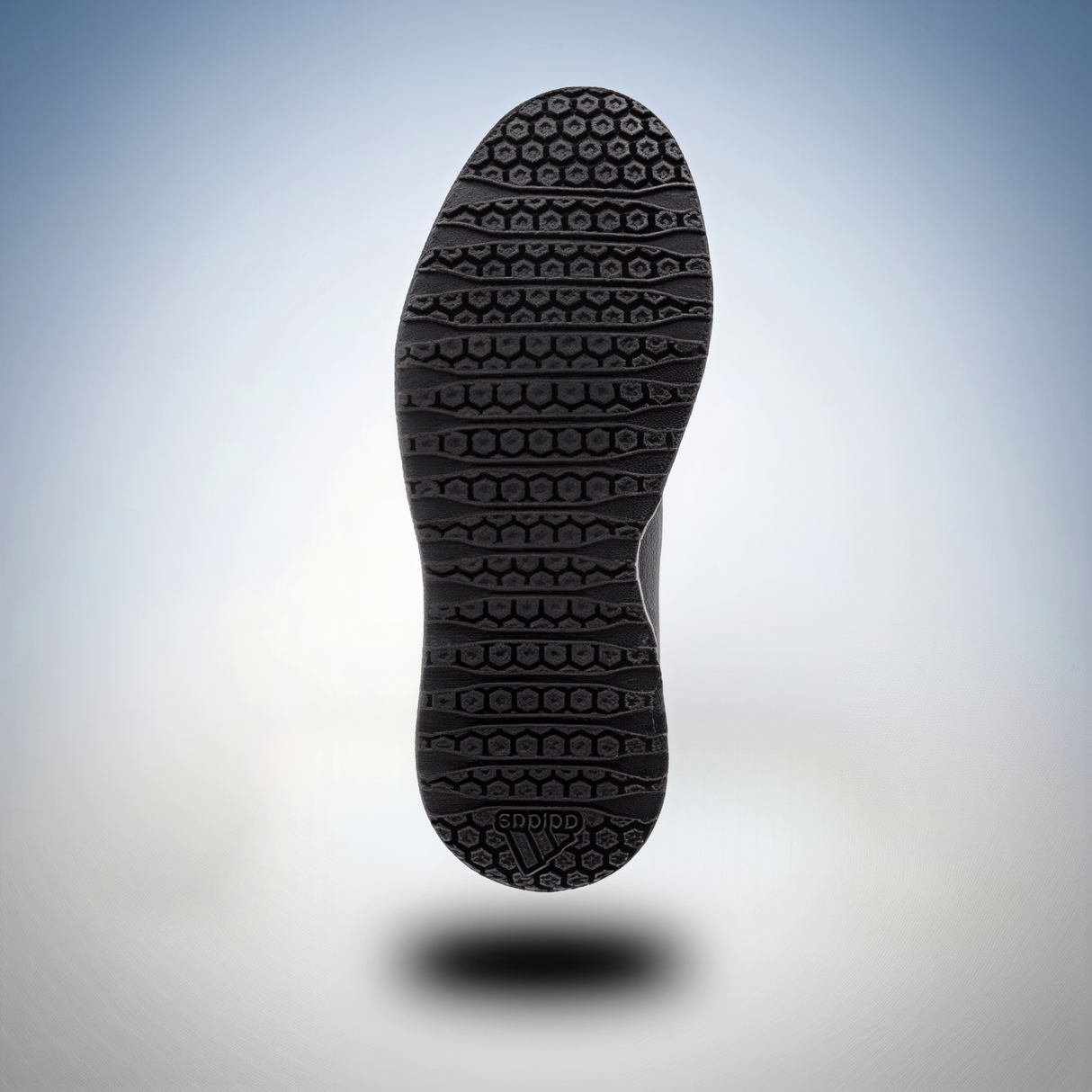 Adidas Element 1.0M Black Velcro School Shoes.