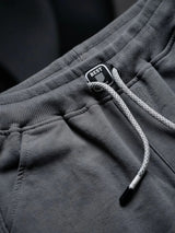 Boys' Dark Grey Cotton Comfort Drawstring Shorts