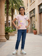 Girls' Pink Minnie Mouse Graphic Clothing Top