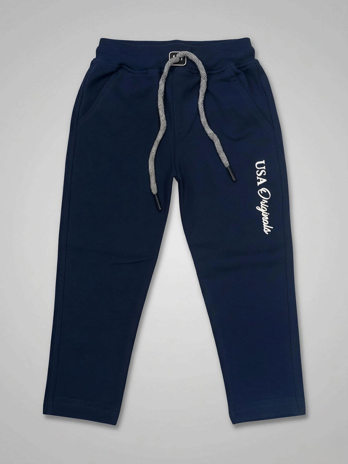 Boys Blue Comfort Fit Trackpants