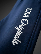 Boys Blue Comfort Fit Trackpants