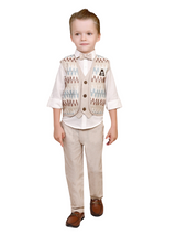 Boys' Formal 4-Piece Suit Set