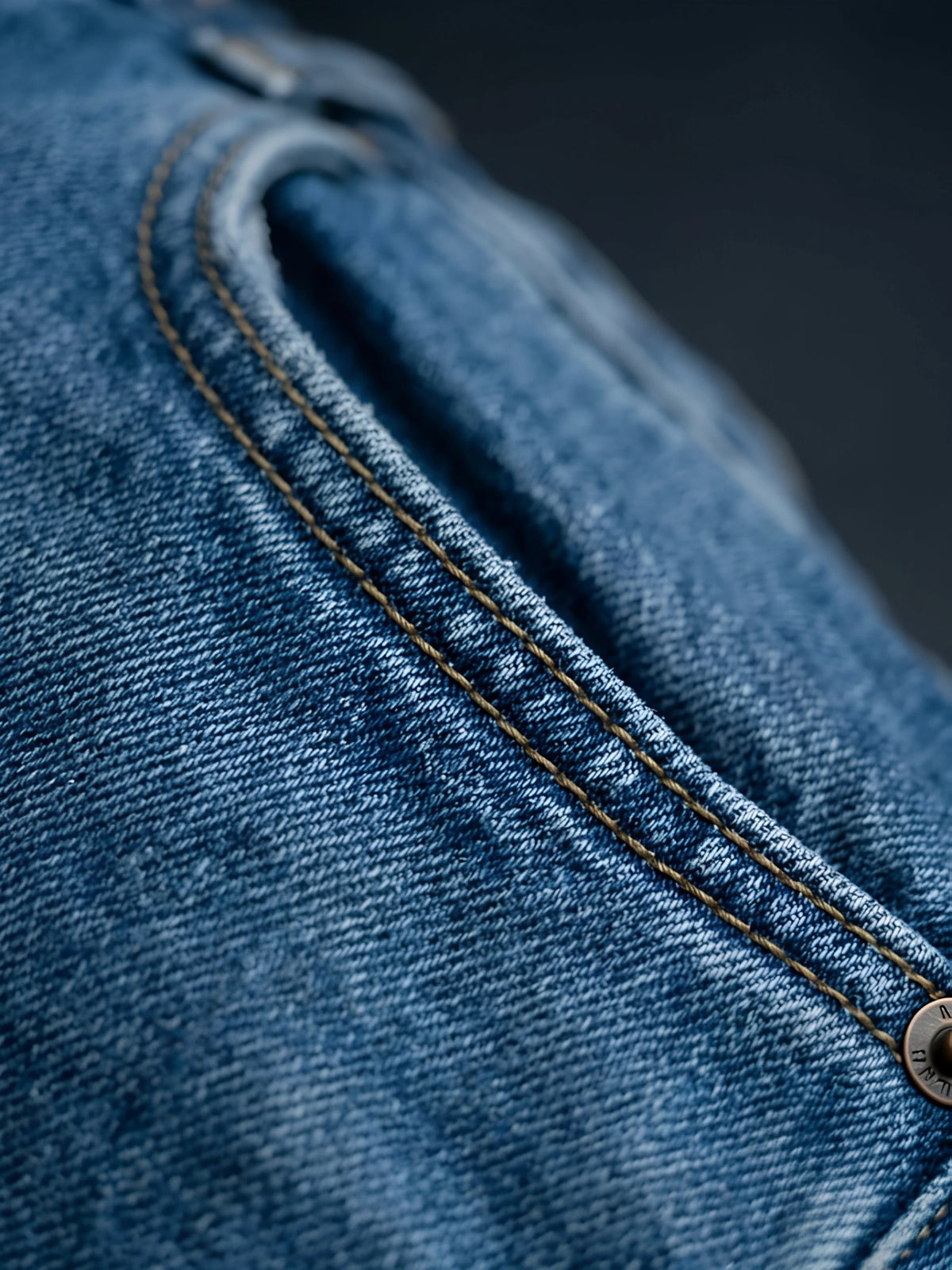 Girls Blue Wide Leg Casual Denim Pants.