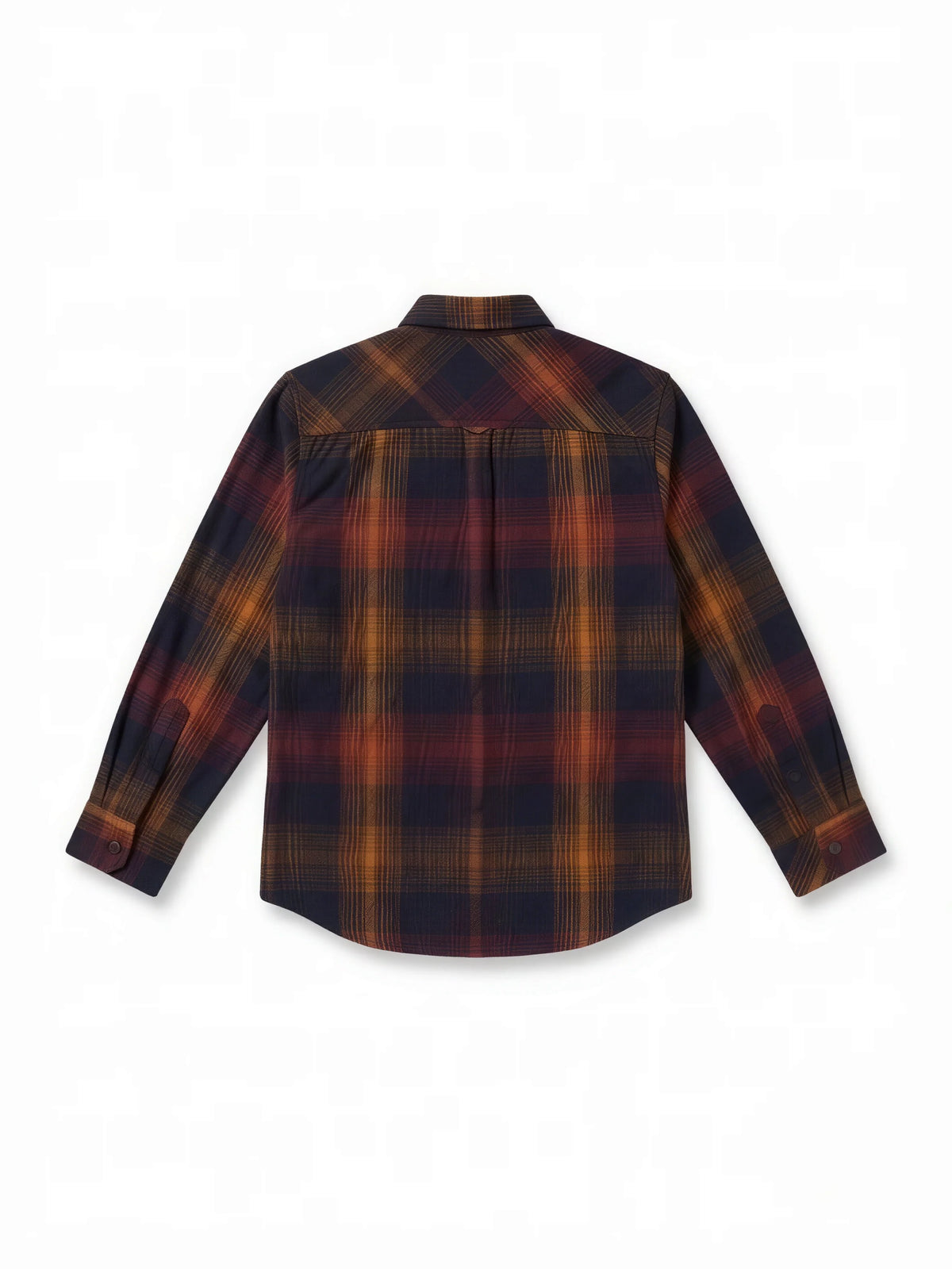Boys Brown Plaid Full Sleeve Casual Shirt