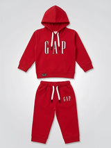 Boys Red Hoodie & Joggers Co-Ord Set.
