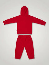 Boys Red Hoodie & Joggers Co-Ord Set.