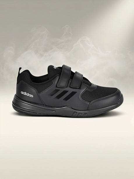 Adidas Element 1.0M Black Velcro School Shoes.