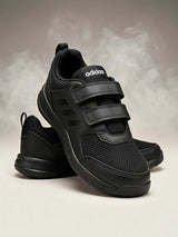 Adidas Element 1.0M Black Velcro School Shoes.