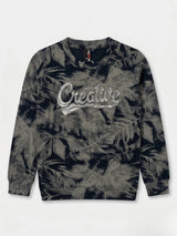 Green Leaf Print Casual T-Shirt Casual Wear