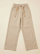 Boys Cream Casual Trousers