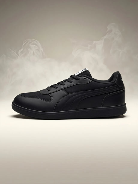 Puma Black Lace Unisex School Shoes.