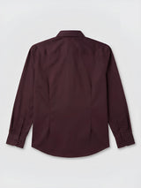 Boys Dark Purple Full Sleeve Casual Shirt.