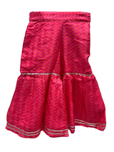 Girls Traditional Ethnic Dress - Pink Kurti with Skirt and Dupatta