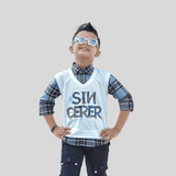 Boys Casual Party Full Sleeves Pant Suit Shirt Set - Blue