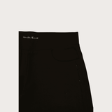 Girls Casual Plain Jeans Jeggings W/O Rib - Black