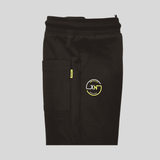 Boys Leisure Plain Rib Waist Track Pant With Rib - Navy Blue