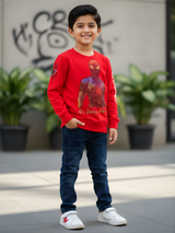 Kids' Marvel Thor Action Graphic T-Shirt - Bright Red.