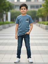 Boys' "Strange" Playing Card Graphic T-Shirt