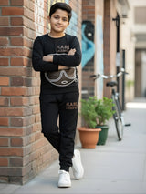 Boys Premium Karl Lagerfeld Inspired Cotton-Blend Co-ord Set