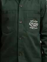 Boys Dark Green "Chicago Clubs" Varsity Utility Shirt