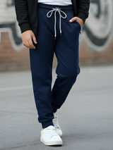 Classic Blue Comfort Track pants