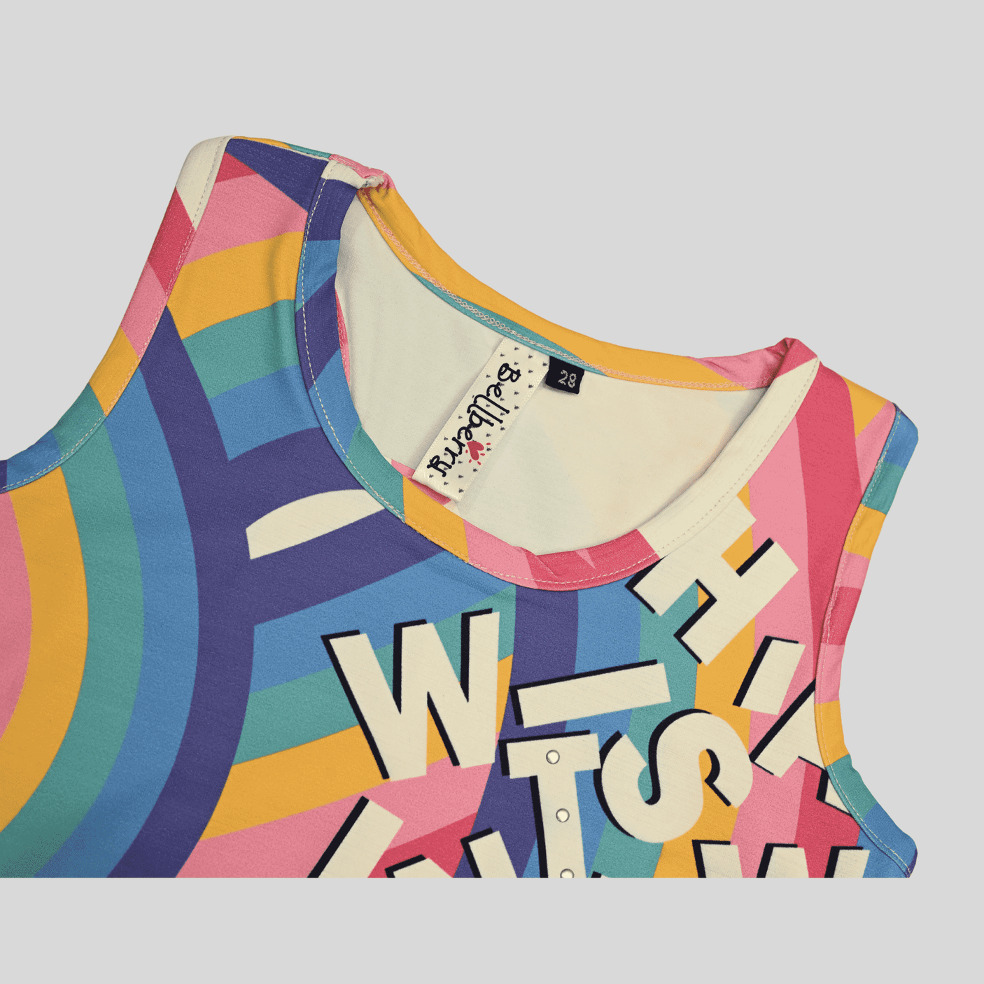 Girls Casual Sleeves Less Printed Regular Top - Pink