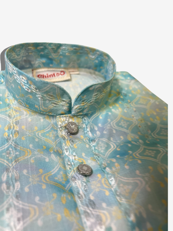 L.BLUE KURTA