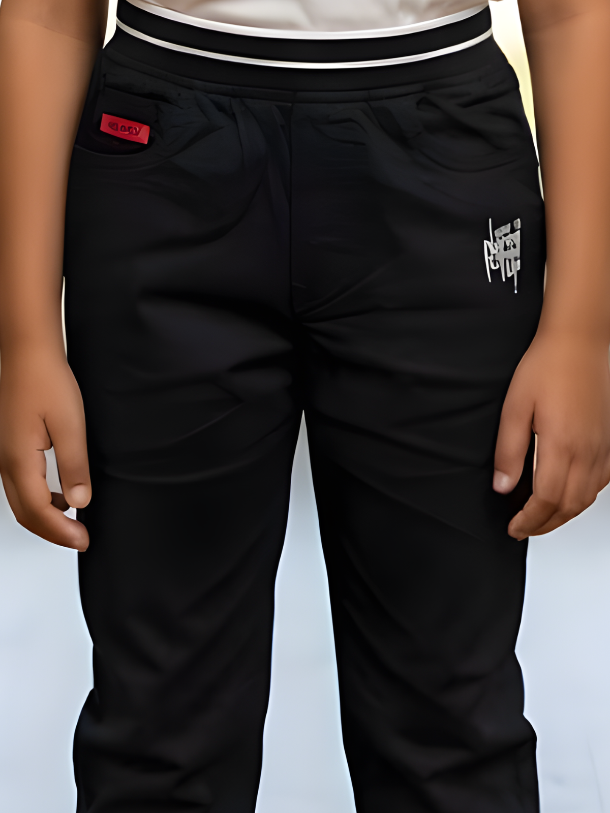 Boys' Essential Black Comfort-Waist Pantboys-black-comfort