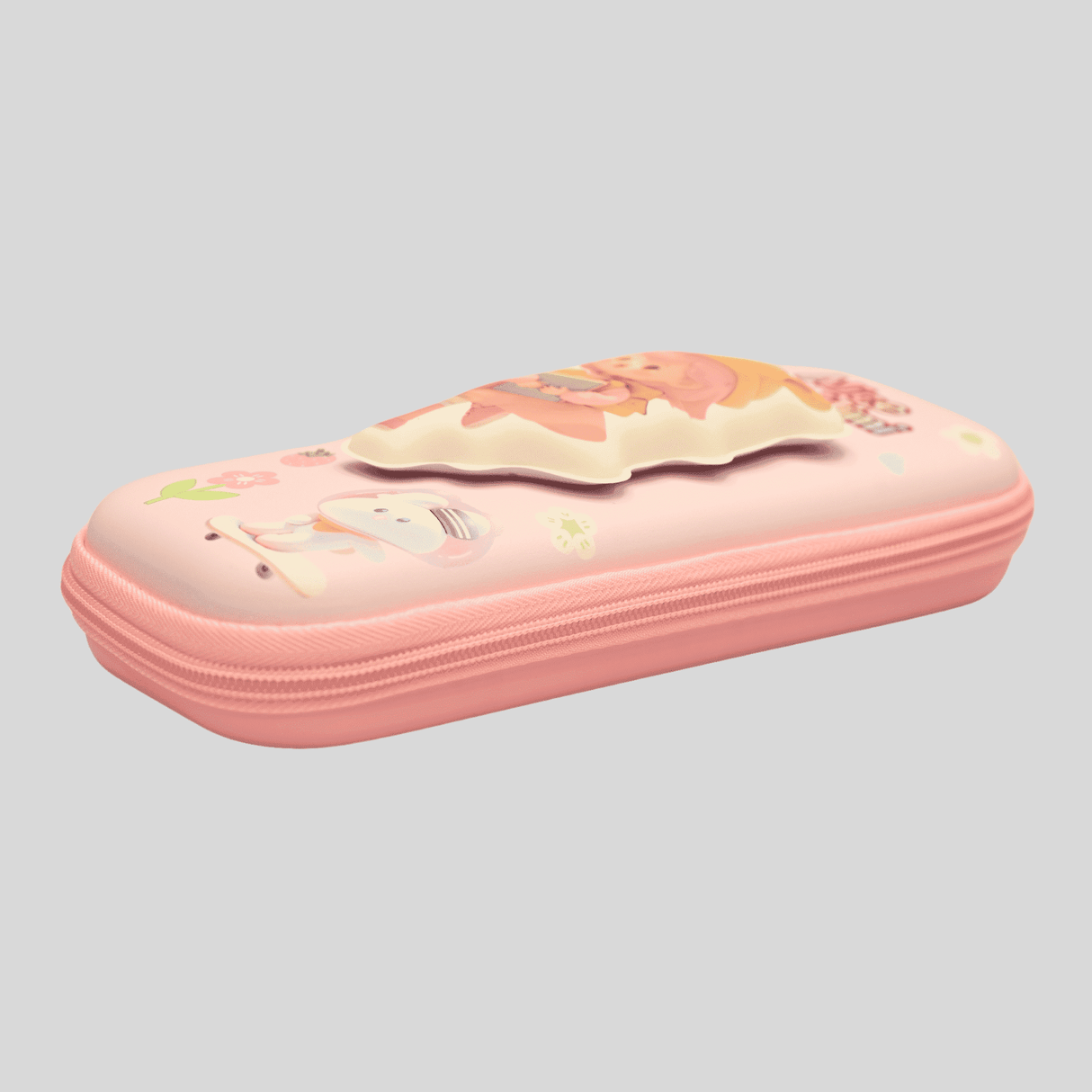 RS Pouch SINGLE ZIP Free Size - Pink