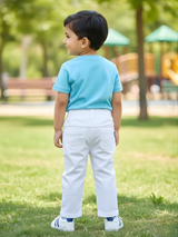 Boys Premium White Slim Fit Regular Jeans