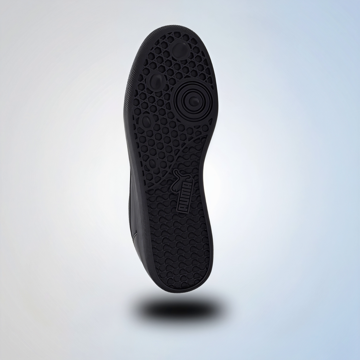 Puma Black Lace Unisex School Shoes.