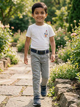Boys Premium Slim Fit Dark Grey Denim Jeans