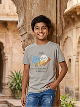 Boys Urban Graphic Print Grey T-Shirt