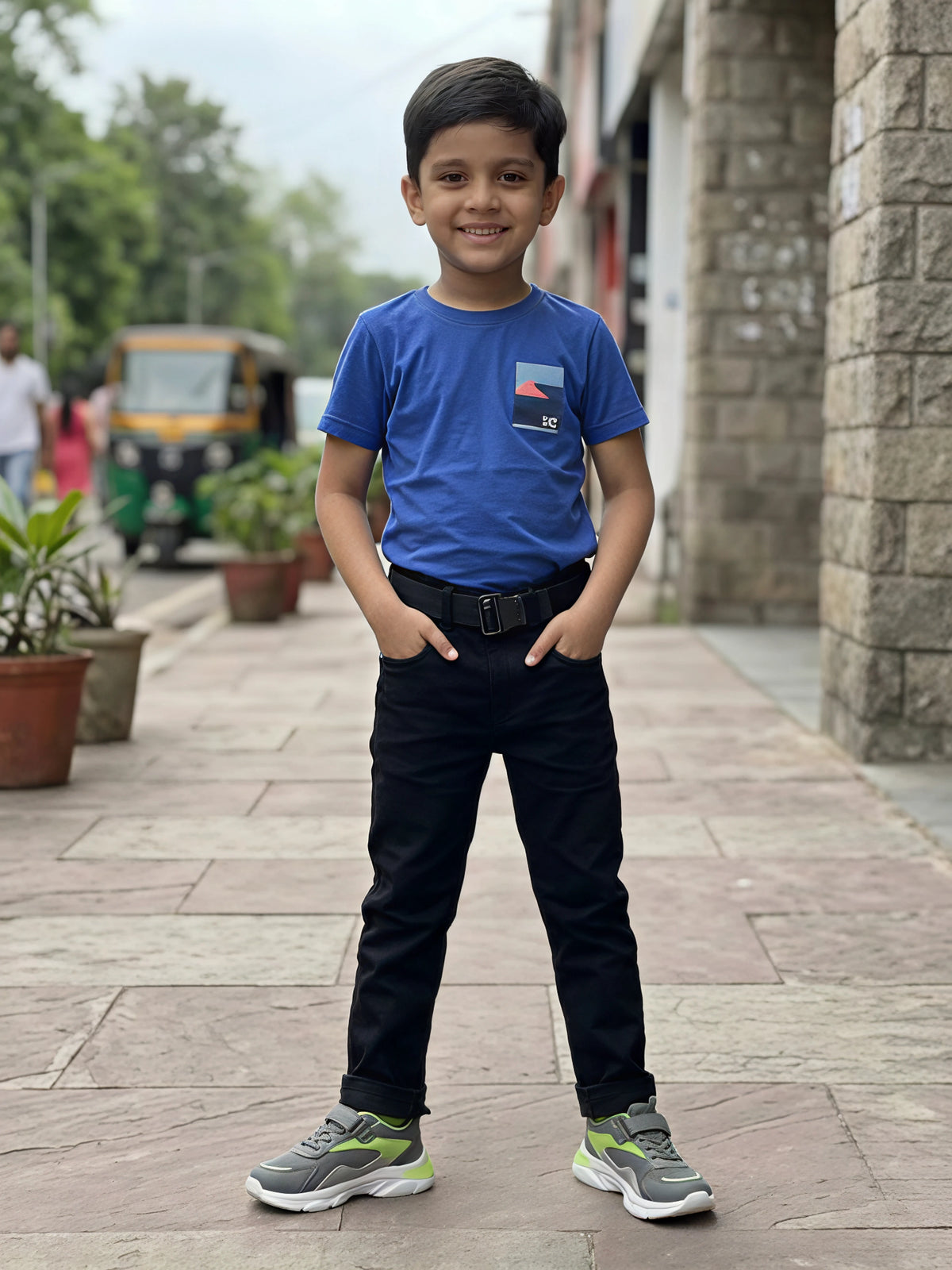 Boys’ Slim Fit Midnight Black Denim Jeans