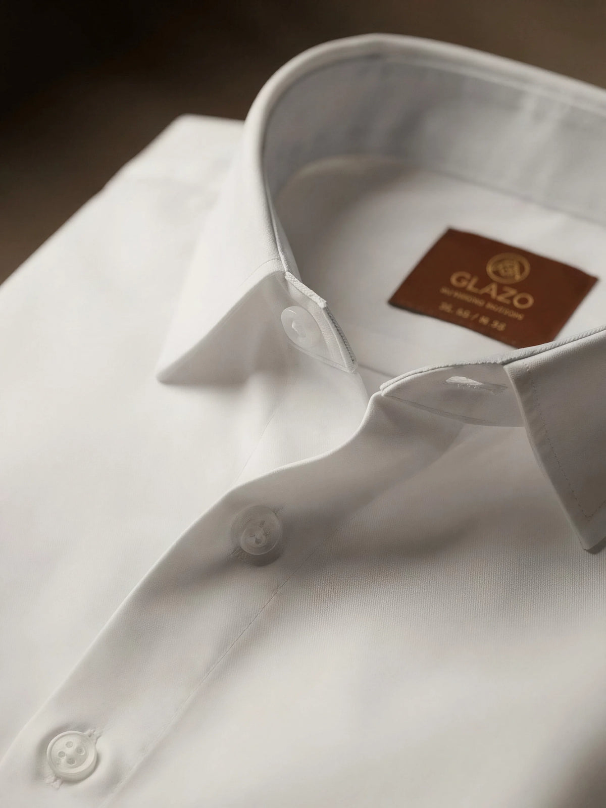 Boys Classic White Long Sleeve Casual Shirt.