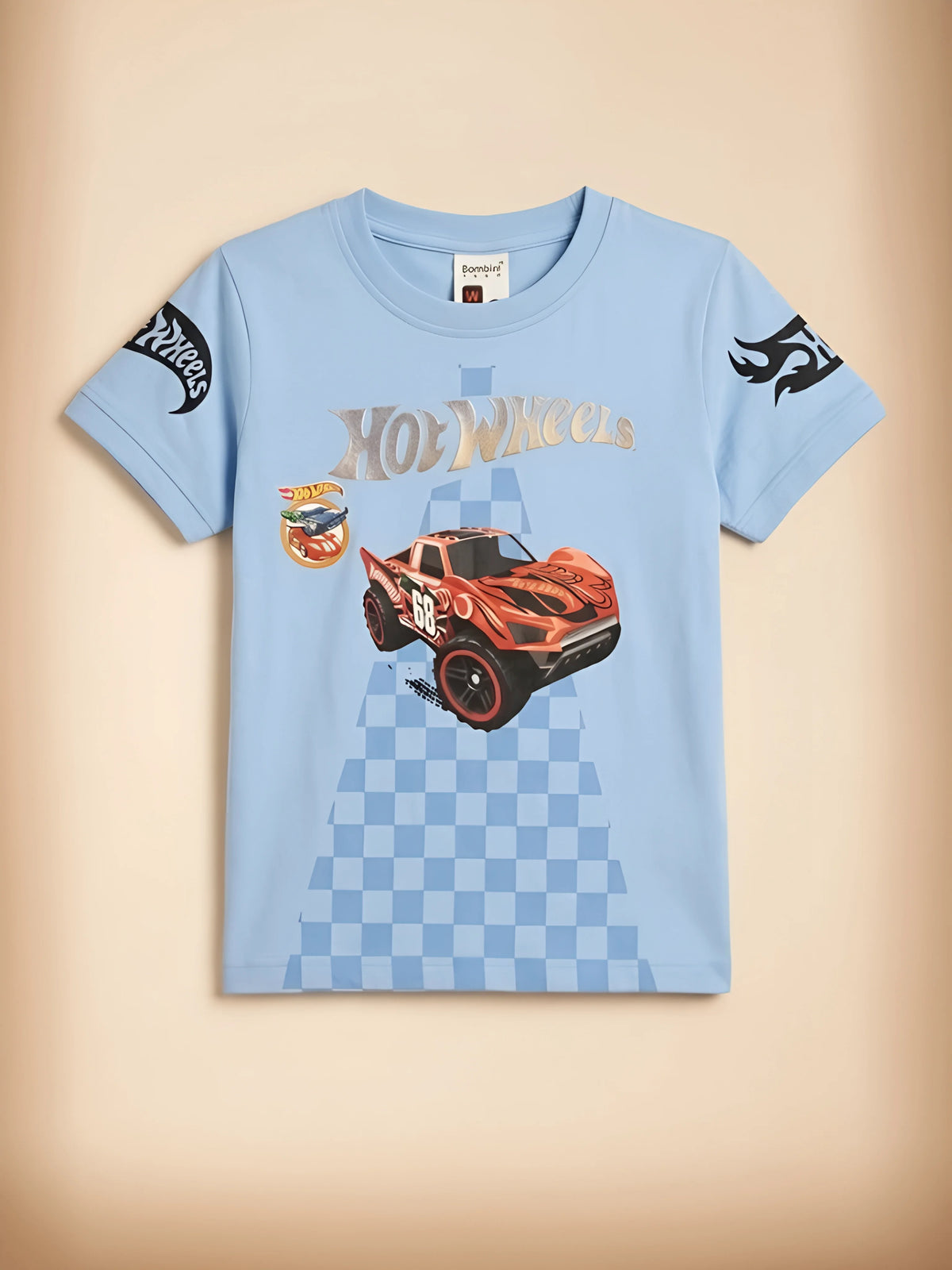 Boys Light Blue Casual T-Shirt - Everyday Streetwear Tee