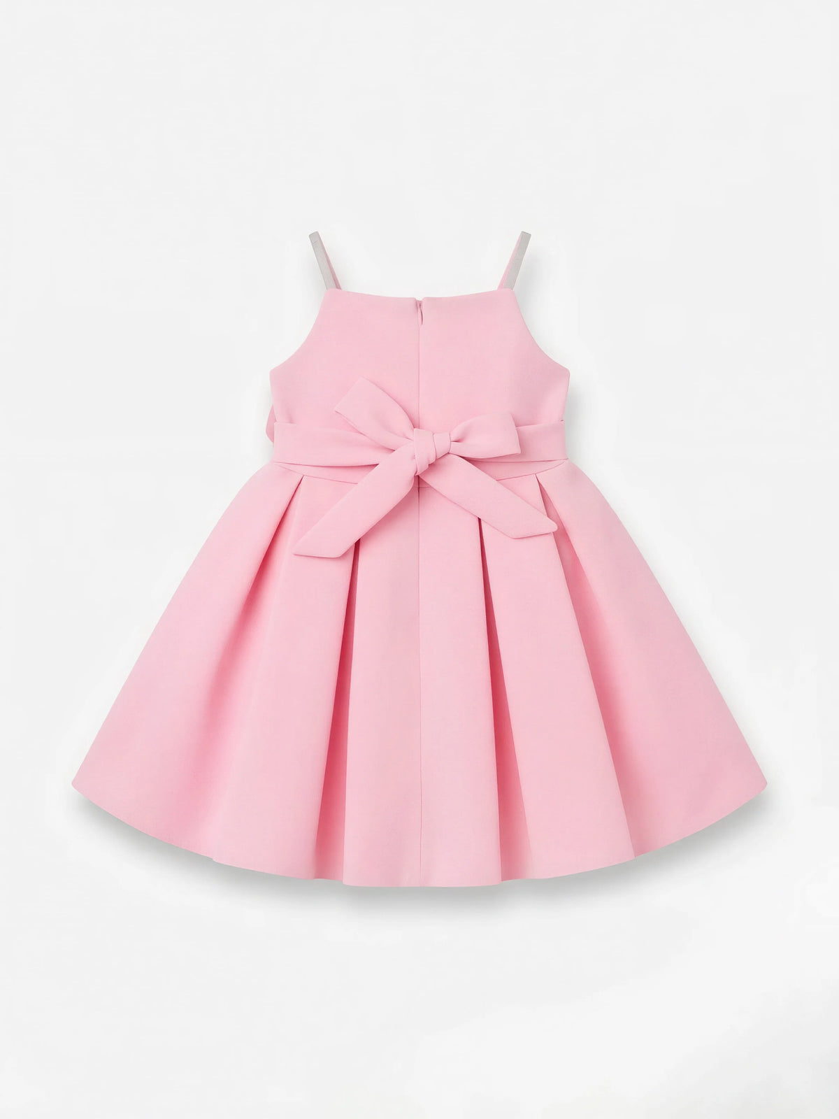 Pink Floral Applique Frocks Kids Ethnic Wear Festive Frock