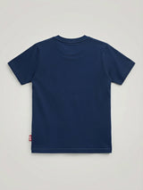Boys Navy Blue Captain America Graphic T-Shirt