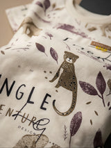 Boys Cream Jungle Adventure Printed Coord Set