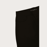 Girls Casual Plain Jeans Jeggings W/O Rib - Black