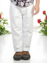 Boys' Printed Casual Shirt and Trouser Set
