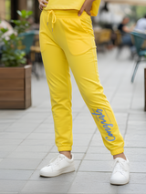 Girls' Sunbeam Yellow "Congrats" Coordinate Set