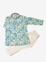 L.BLUE KURTA