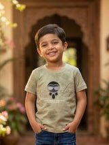 Boys Sage Green Graphic Print T-Shirt