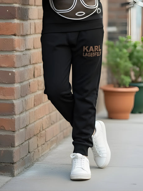 Boys Premium Karl Lagerfeld Inspired Cotton-Blend Co-ord Set