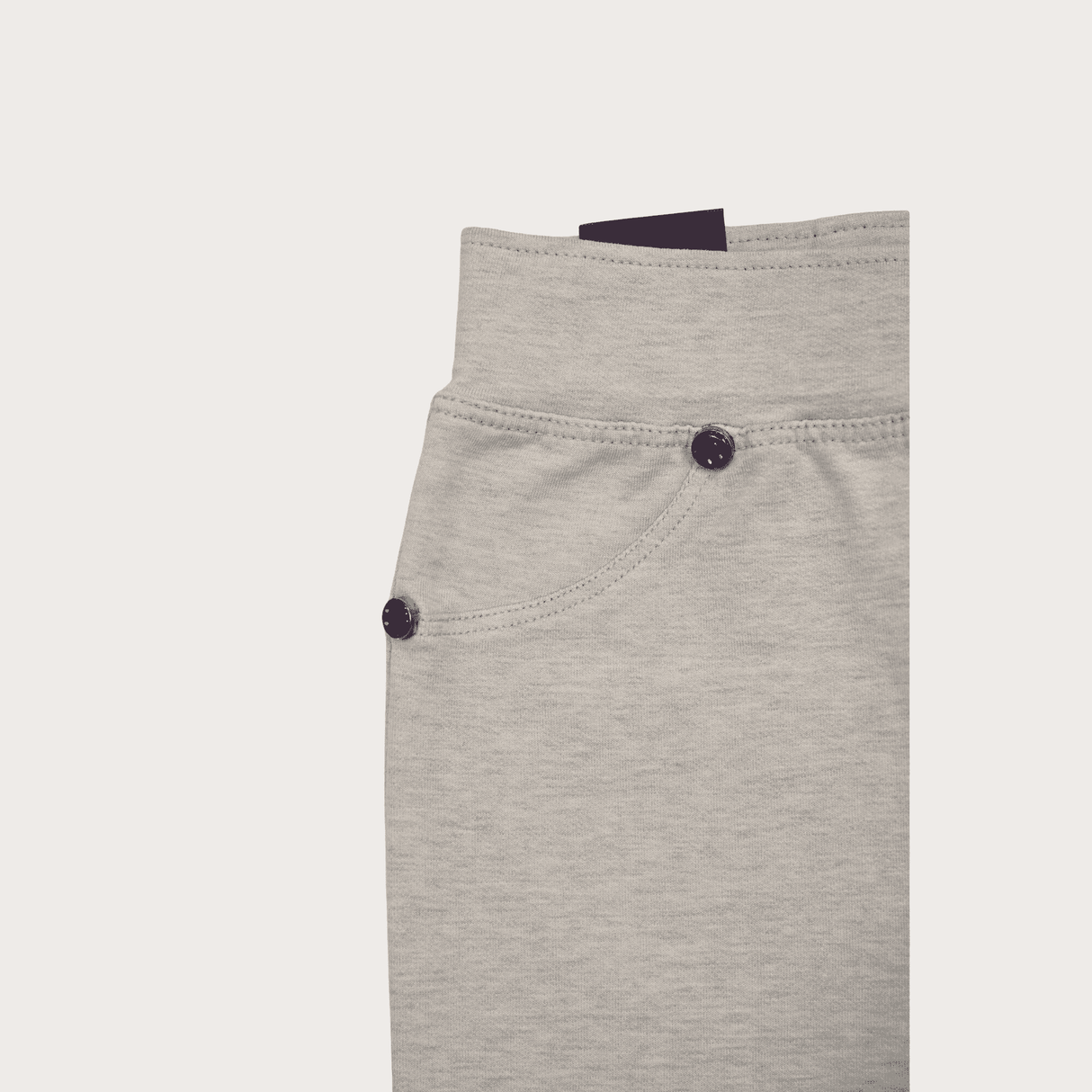 Girls Casual Plain Yoga Pant  - Grey